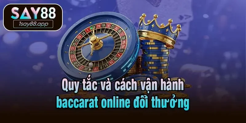 Quy tắc và cách vận hành baccarat online đổi thưởng